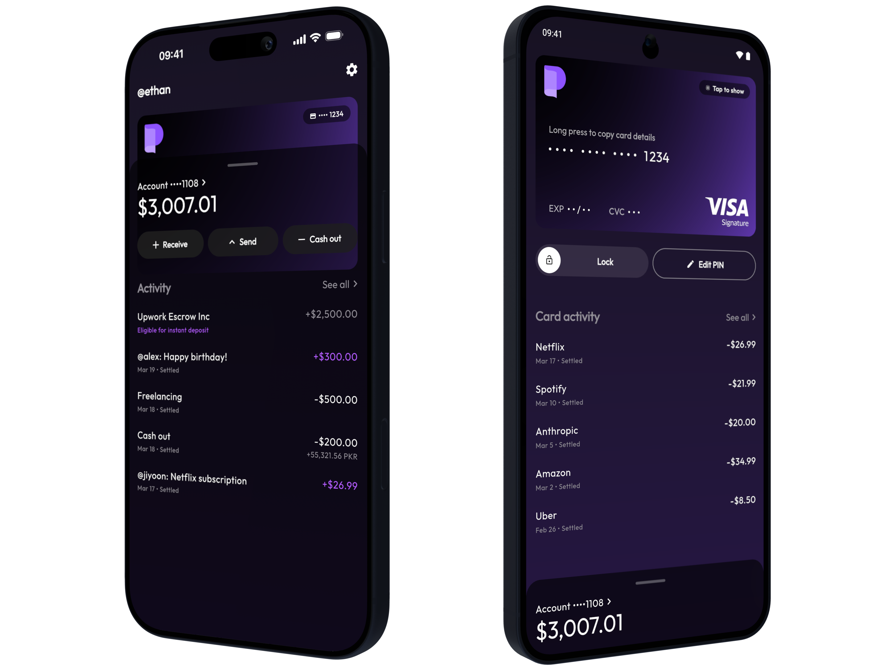 Pocket Money app on iOS and Android